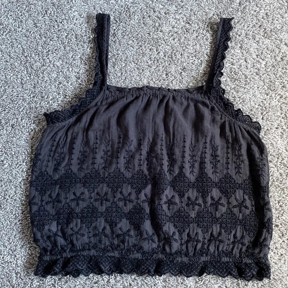 American Eagle Embroidered Tank Top - Picture 2 of 11